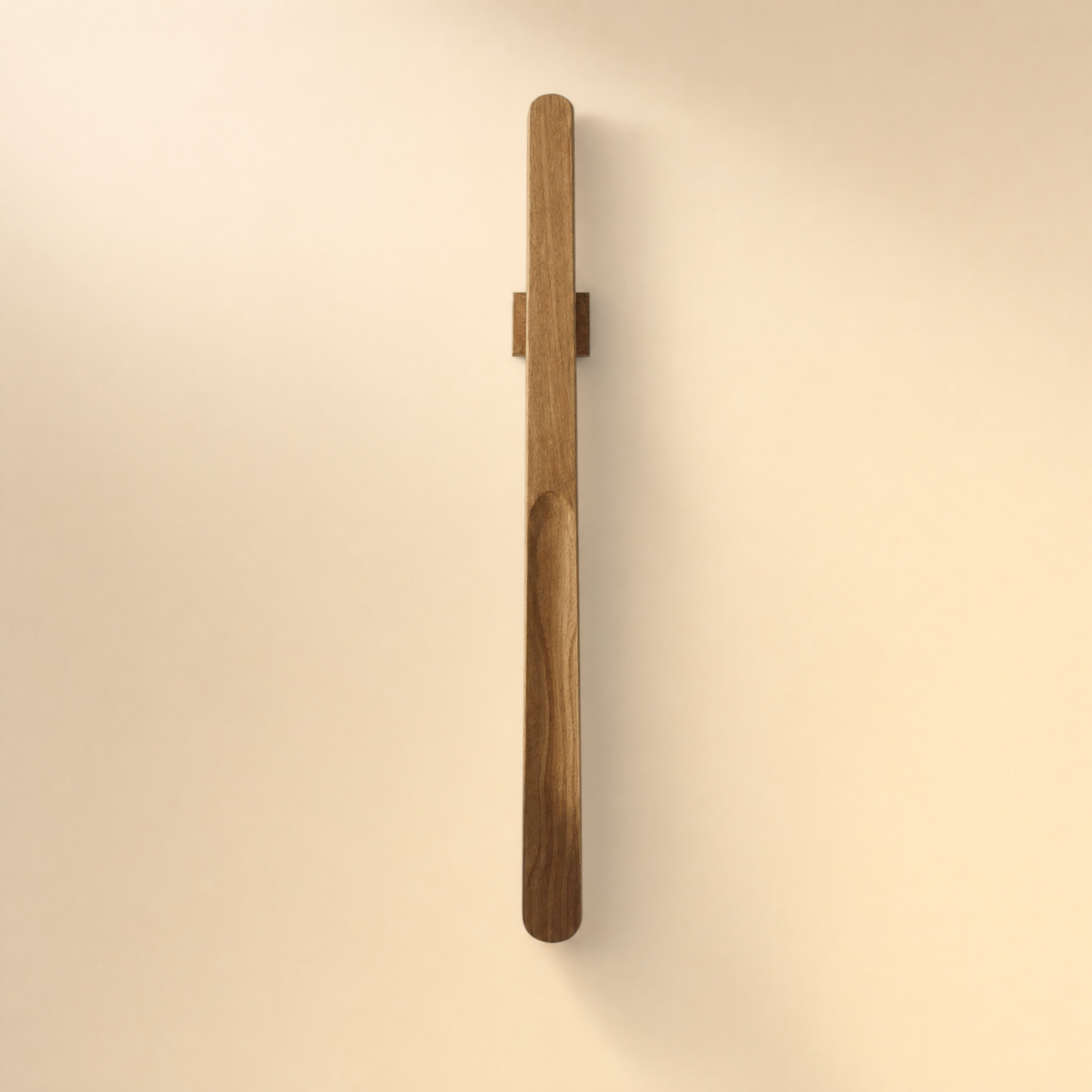 Houten magnetische schoenlepel productfoto